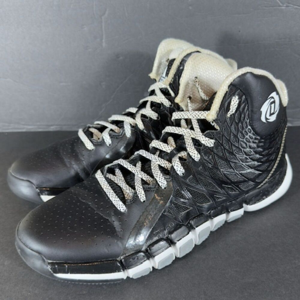 Men's D Rose 773 2 'Black White' Basketball Shoes Size 8